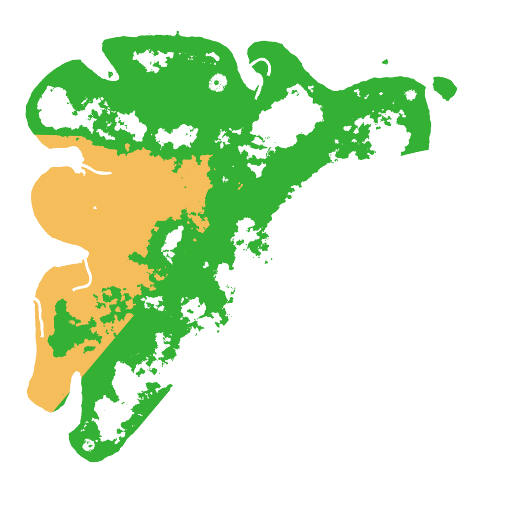 Biome Rust Map: Procedural Map, Size: 4250, Seed: 1600222717