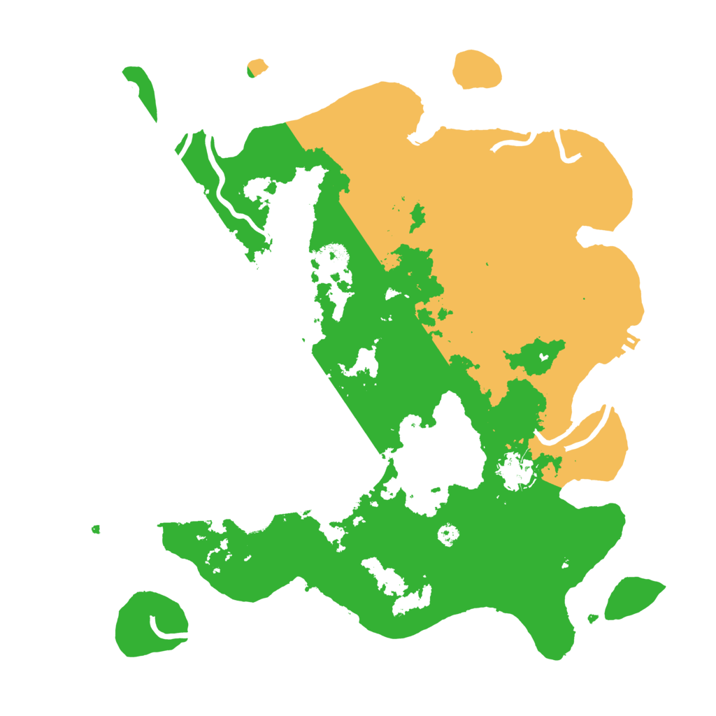 Biome Rust Map: Procedural Map, Size: 3500, Seed: 1073925686