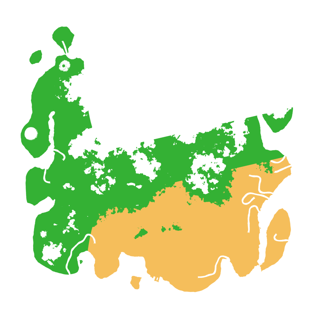 Biome Rust Map: Procedural Map, Size: 4250, Seed: 123594168