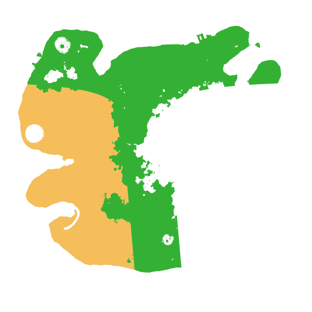 Biome Rust Map: Procedural Map, Size: 3000, Seed: 1205429122