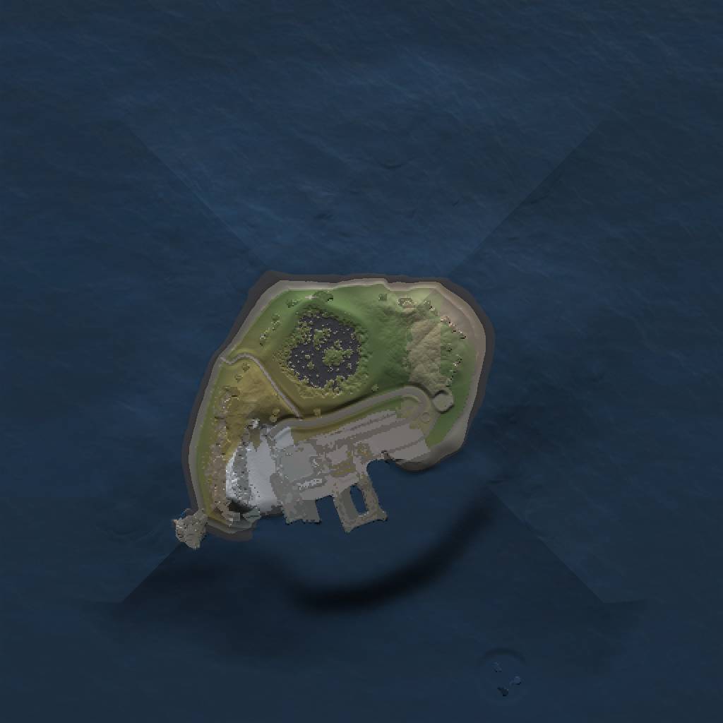 Rust Map: Procedural Map, Size: 1000, Seed: 462106423, 4 Monuments