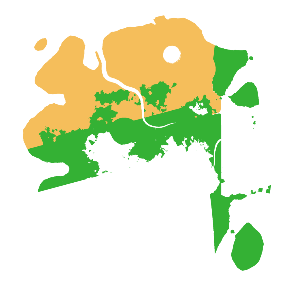 Biome Rust Map: Procedural Map, Size: 3000, Seed: 1958925979