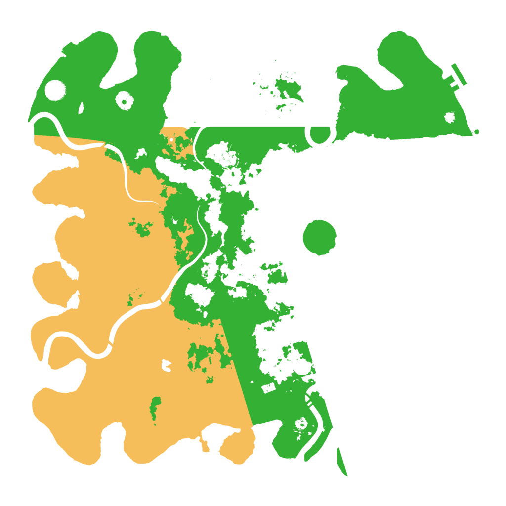 Biome Rust Map: Procedural Map, Size: 4250, Seed: 1192448617