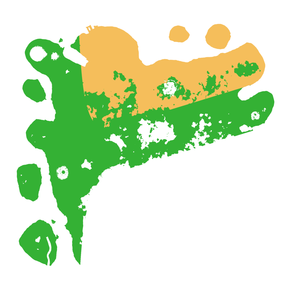 Biome Rust Map: Procedural Map, Size: 3500, Seed: 536423599