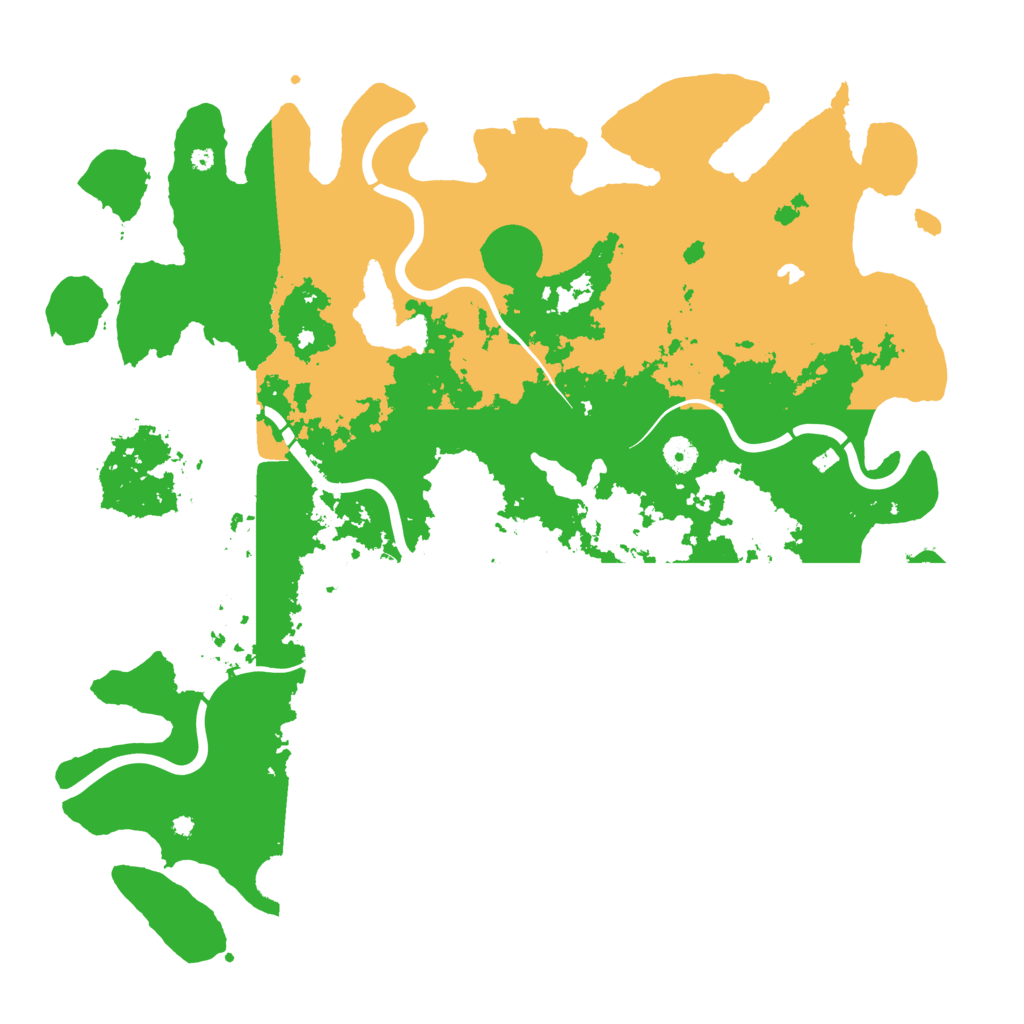 Biome Rust Map: Procedural Map, Size: 4500, Seed: 348