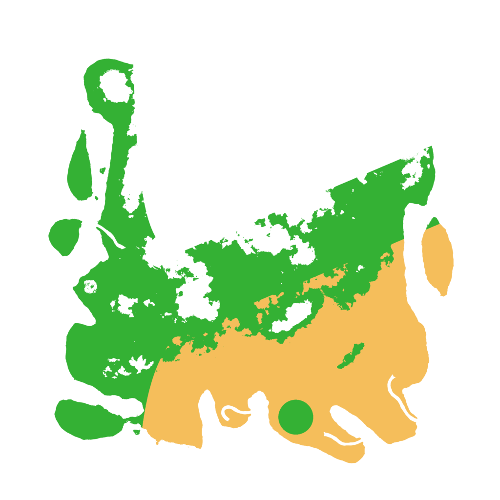 Biome Rust Map: Procedural Map, Size: 3800, Seed: 130960