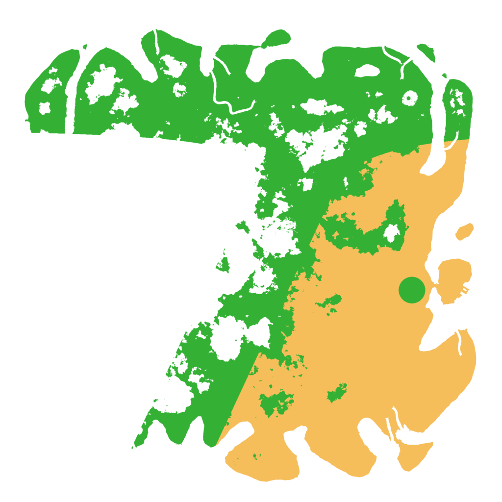 Biome Rust Map: Procedural Map, Size: 5000, Seed: 353535