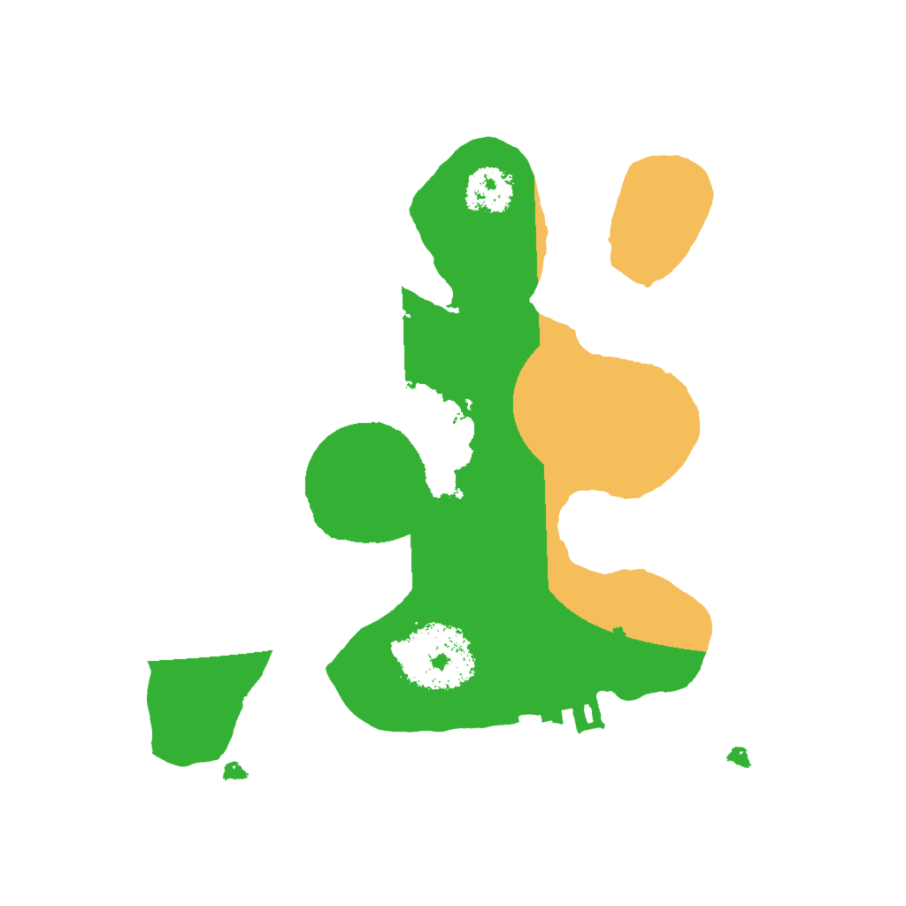 Biome Rust Map: Procedural Map, Size: 1999, Seed: 961642892