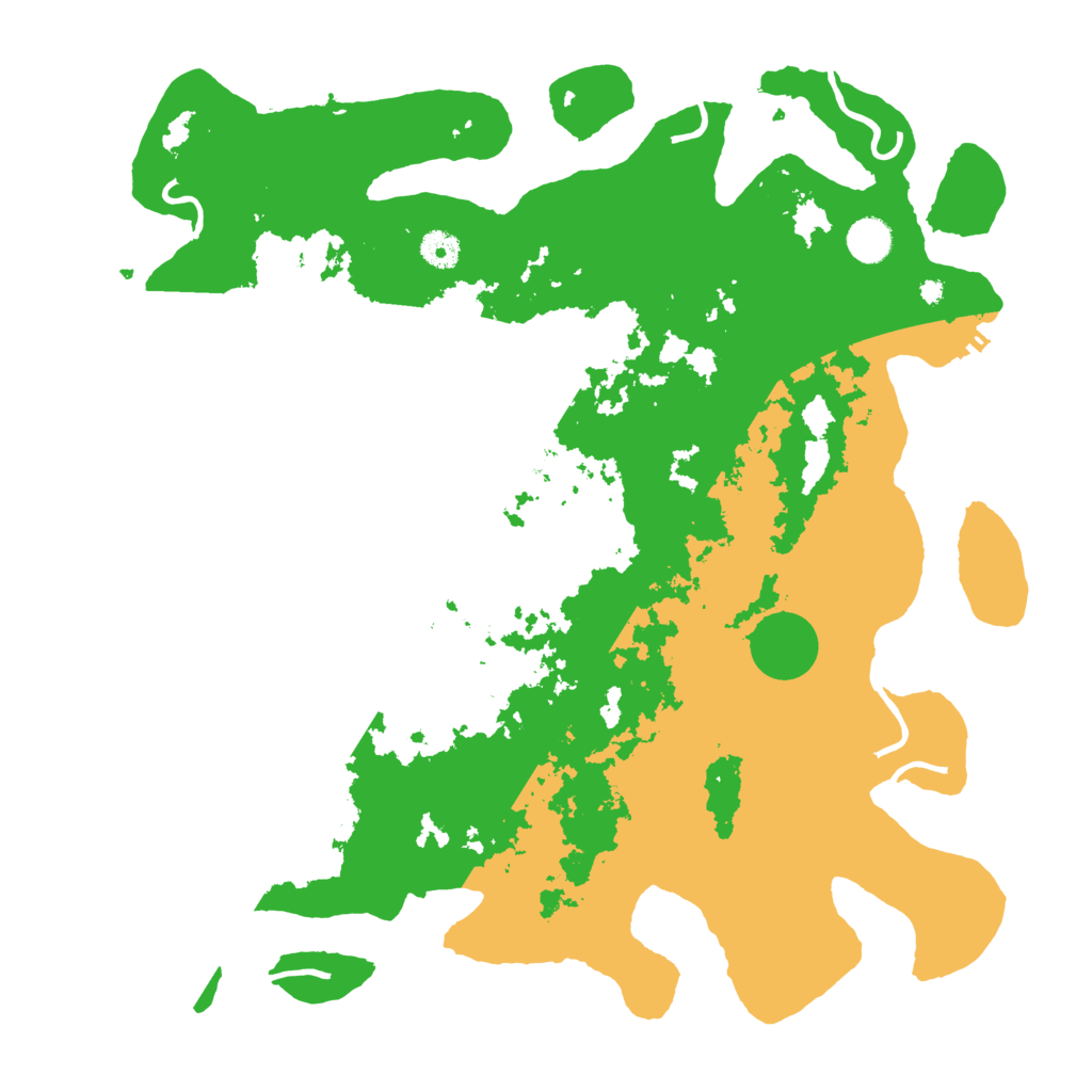 Biome Rust Map: Procedural Map, Size: 4250, Seed: 627712696
