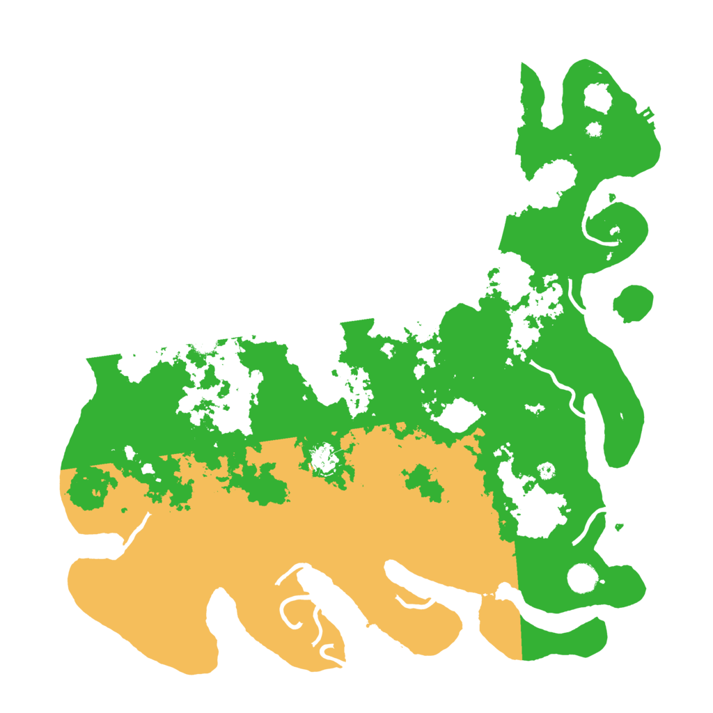 Biome Rust Map: Procedural Map, Size: 4250, Seed: 376227