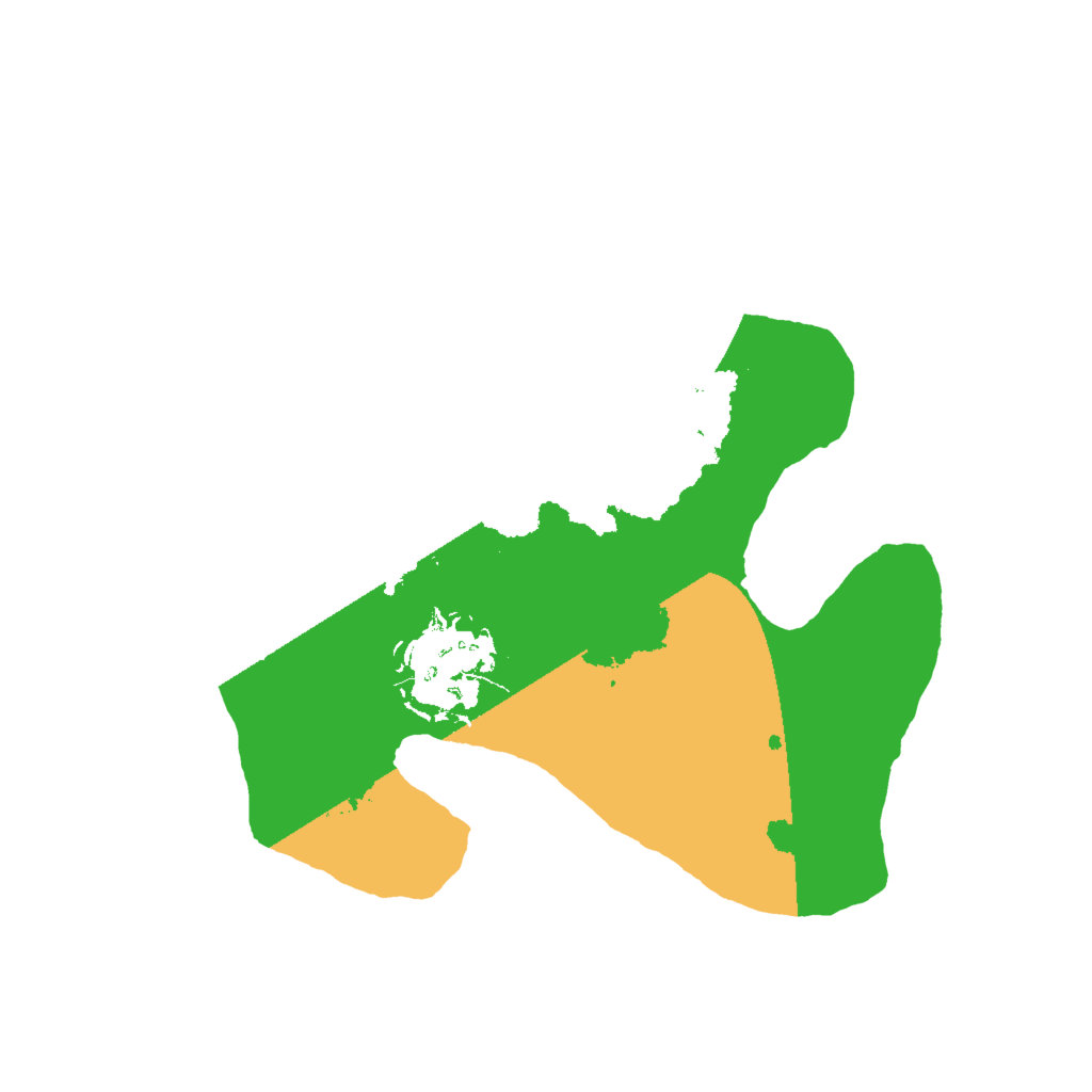 Biome Rust Map: Barren, Size: 2000, Seed: 712700819