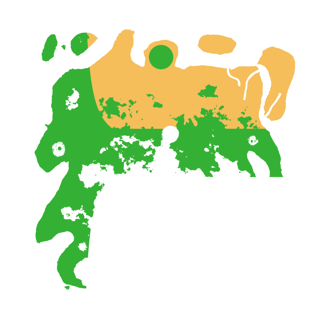 Biome Rust Map: Procedural Map, Size: 3500, Seed: 449477209