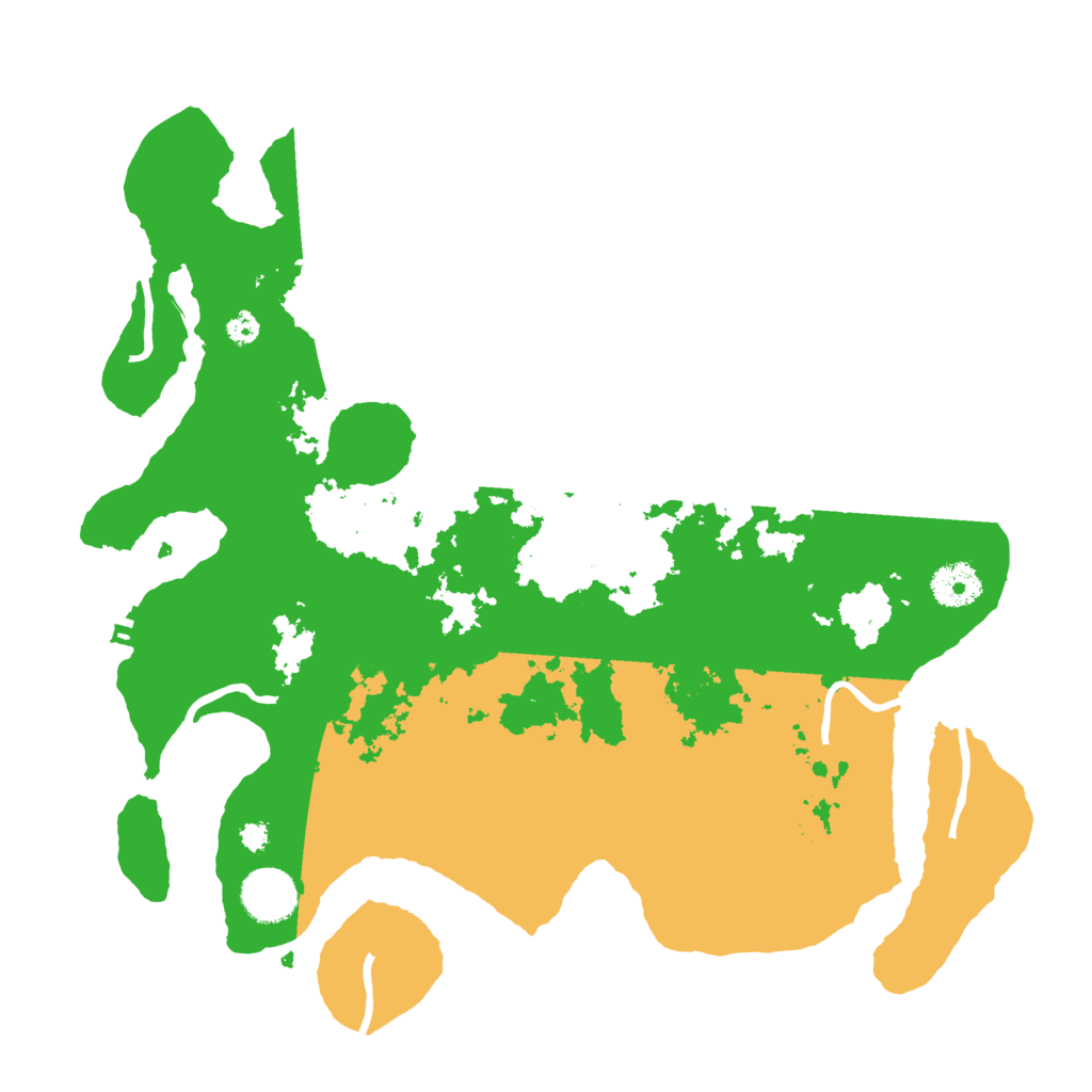 Biome Rust Map: Procedural Map, Size: 3500, Seed: 1043283389