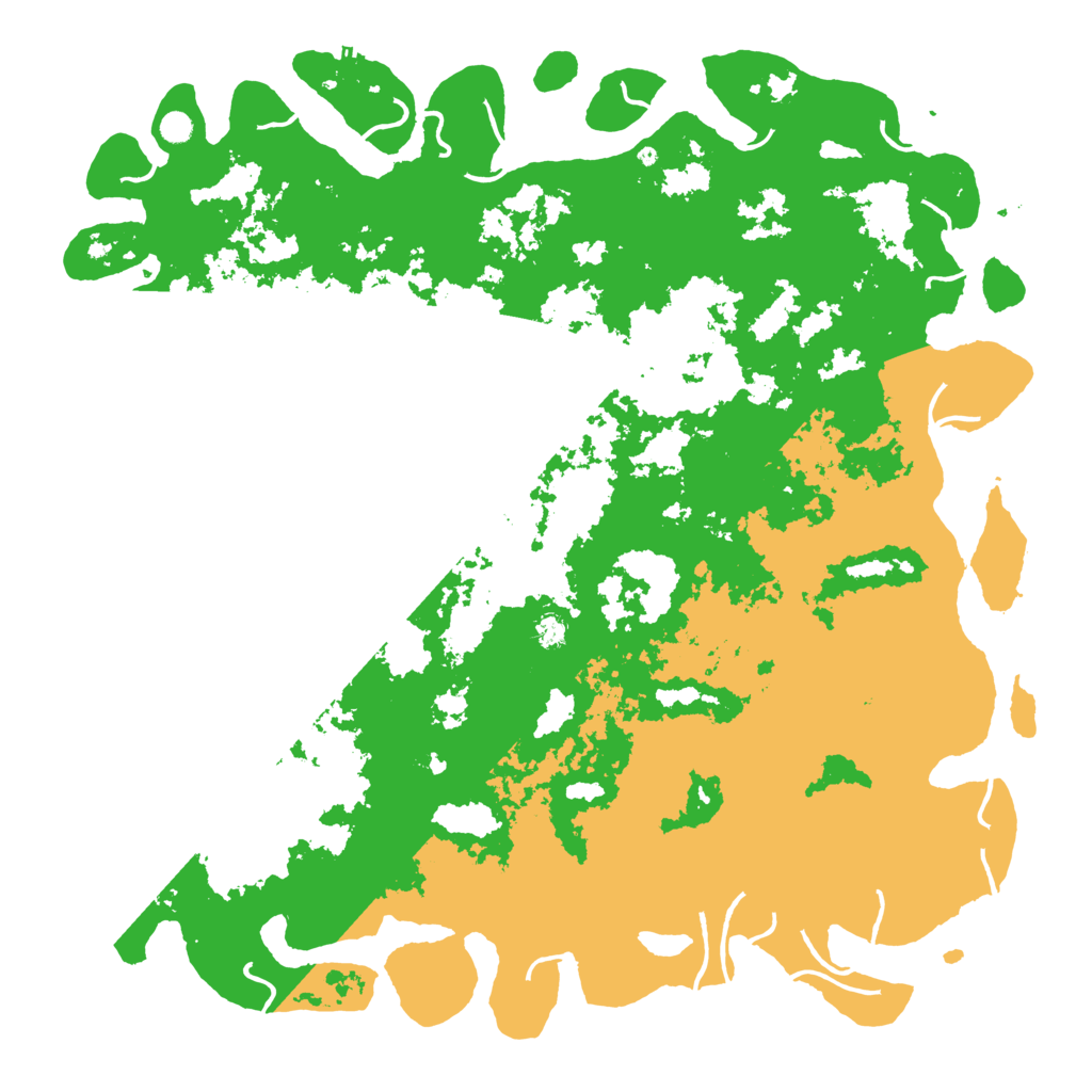 Biome Rust Map: Procedural Map, Size: 6000, Seed: 658712116
