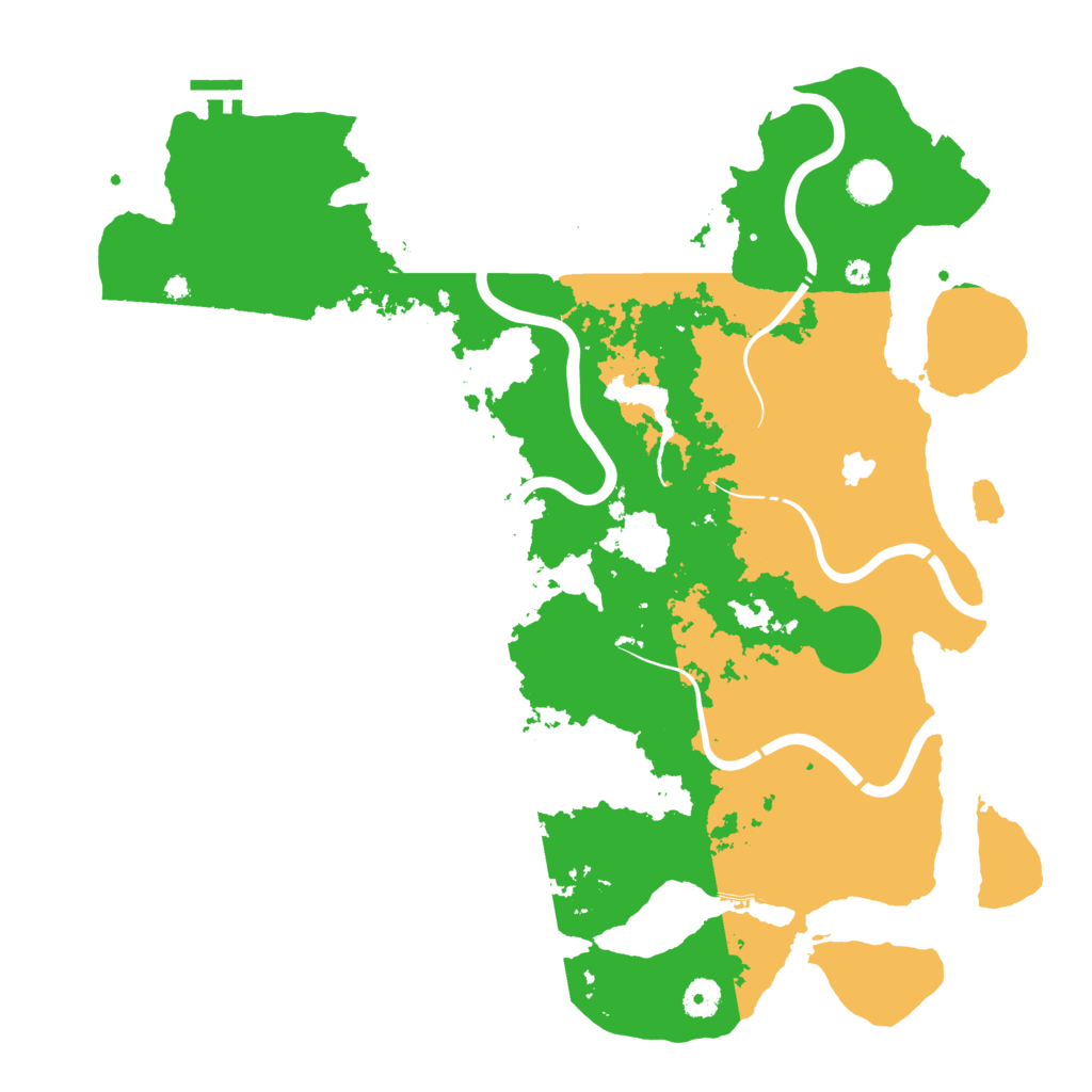 Biome Rust Map: Procedural Map, Size: 4250, Seed: 483062