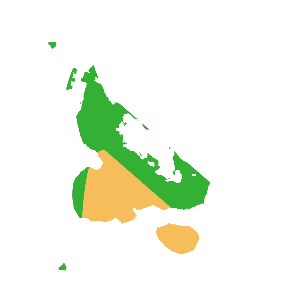 Biome Rust Map: Procedural Map, Size: 2000, Seed: 1313106895