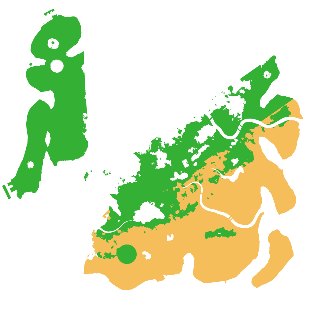 Biome Rust Map: Procedural Map, Size: 4250, Seed: 1967