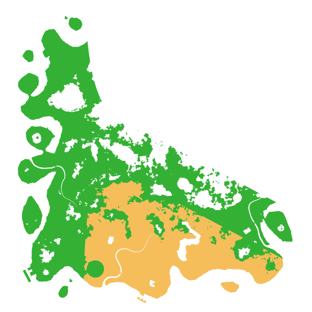 Biome Rust Map: Procedural Map, Size: 4800, Seed: 1172512102