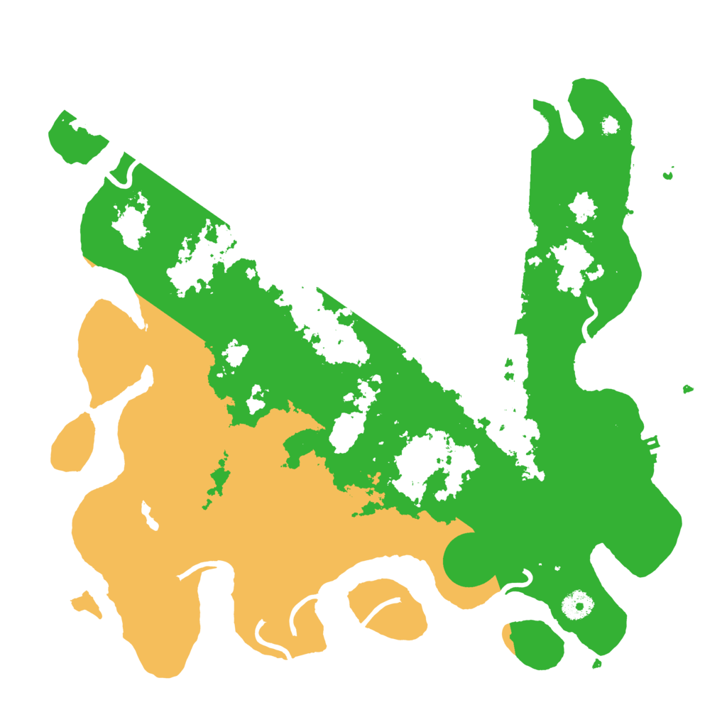 Biome Rust Map: Procedural Map, Size: 3700, Seed: 2073811287
