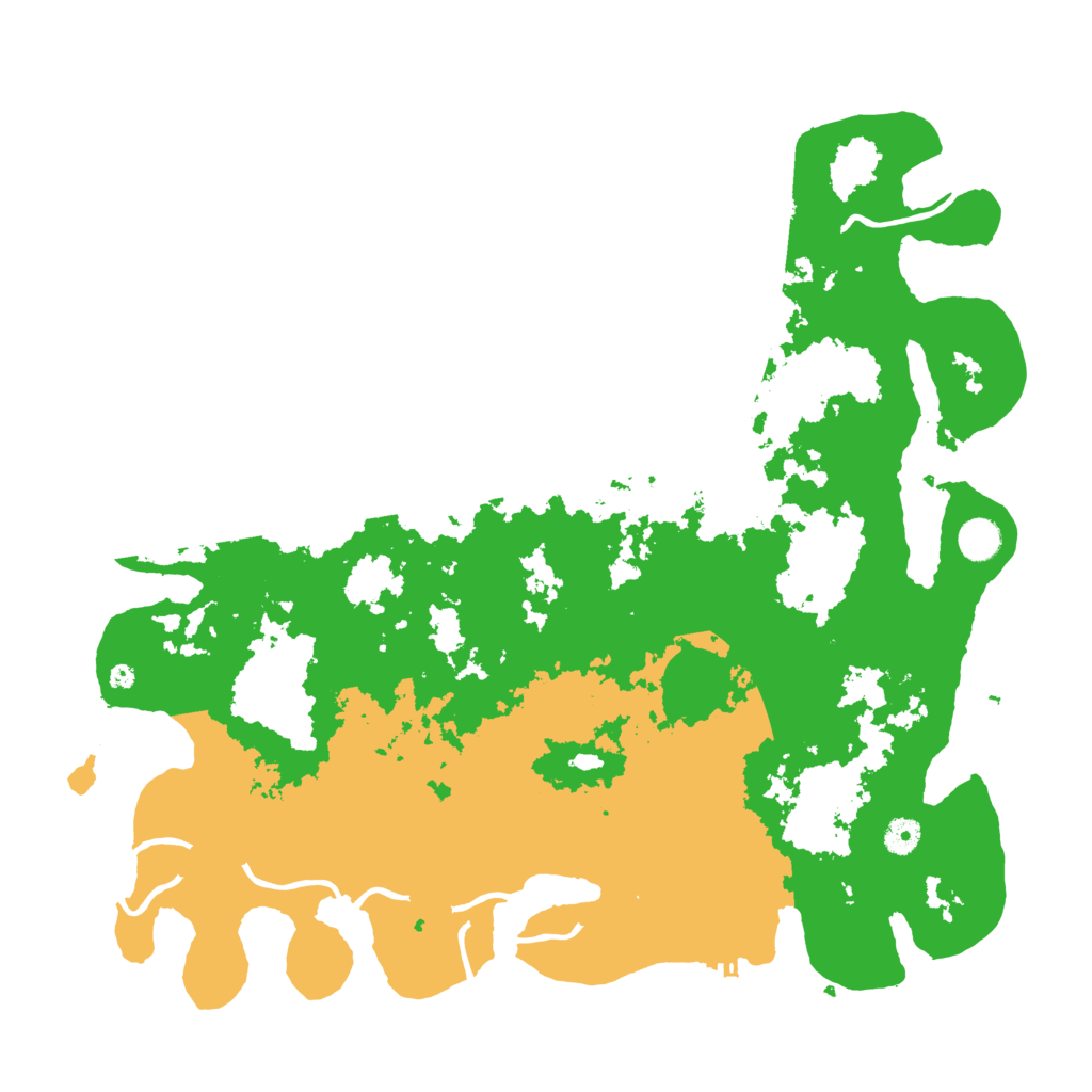 Biome Rust Map: Procedural Map, Size: 4500, Seed: 112289