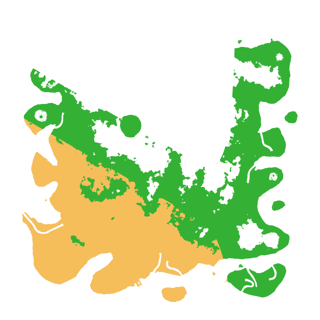 Biome Rust Map: Procedural Map, Size: 4000, Seed: 1983998049