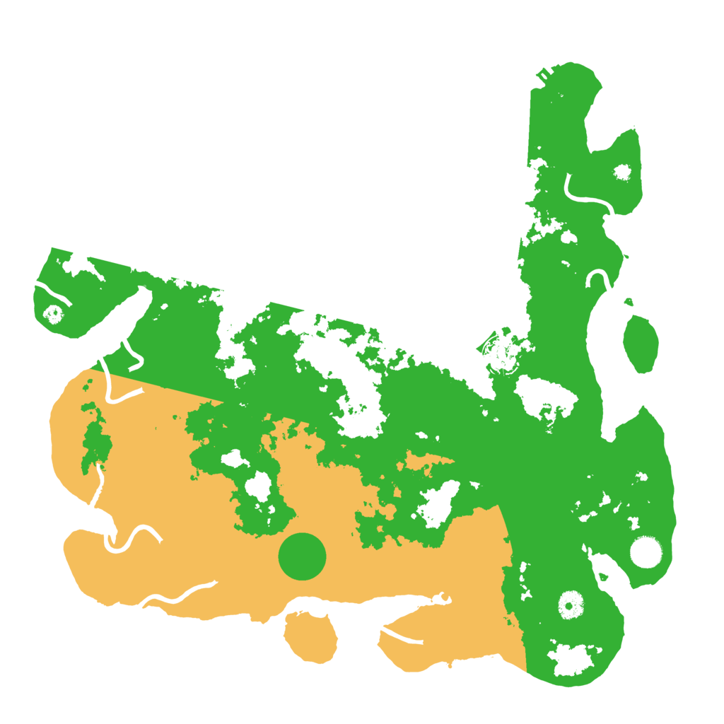 Biome Rust Map: Procedural Map, Size: 4000, Seed: 177805285