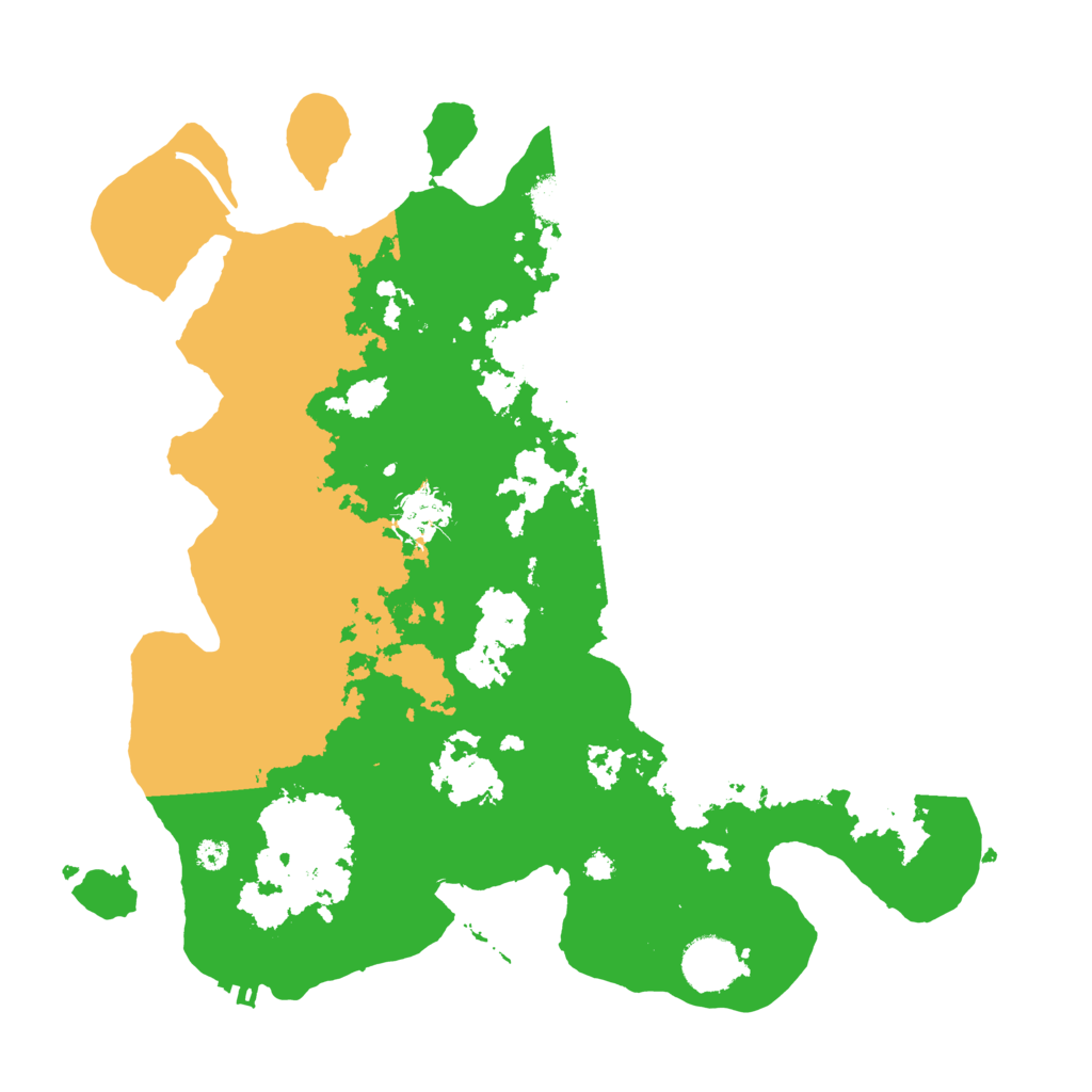 Biome Rust Map: Procedural Map, Size: 3500, Seed: 775287413