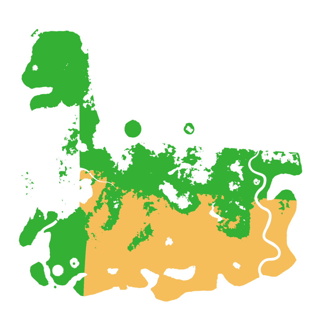 Biome Rust Map: Procedural Map, Size: 5000, Seed: 1467561436