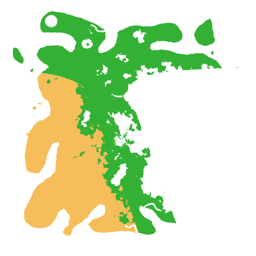 Biome Rust Map: Procedural Map, Size: 3700, Seed: 2087623625