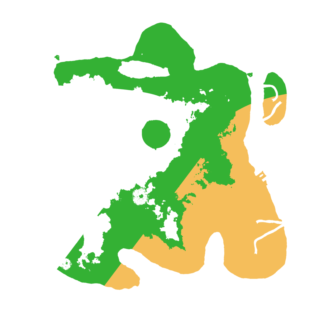 Biome Rust Map: Procedural Map, Size: 3000, Seed: 1151379863