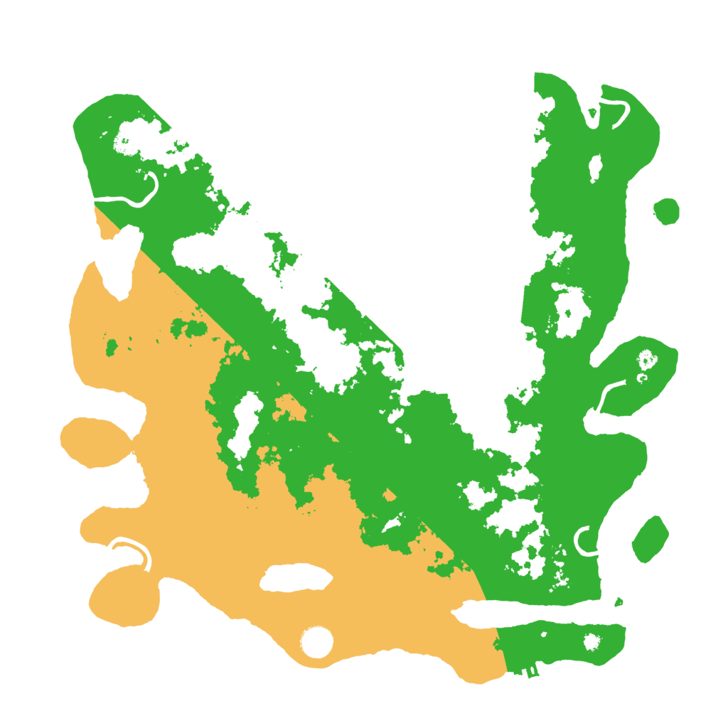 Biome Rust Map: Procedural Map, Size: 4000, Seed: 229964233