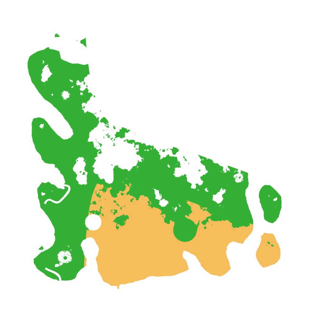 Biome Rust Map: Procedural Map, Size: 3500, Seed: 2090224714