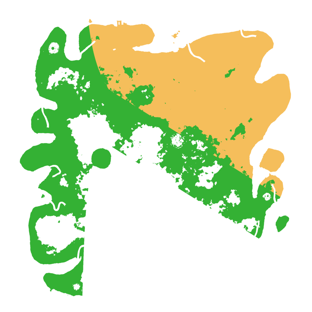 Biome Rust Map: Procedural Map, Size: 4250, Seed: 28121995