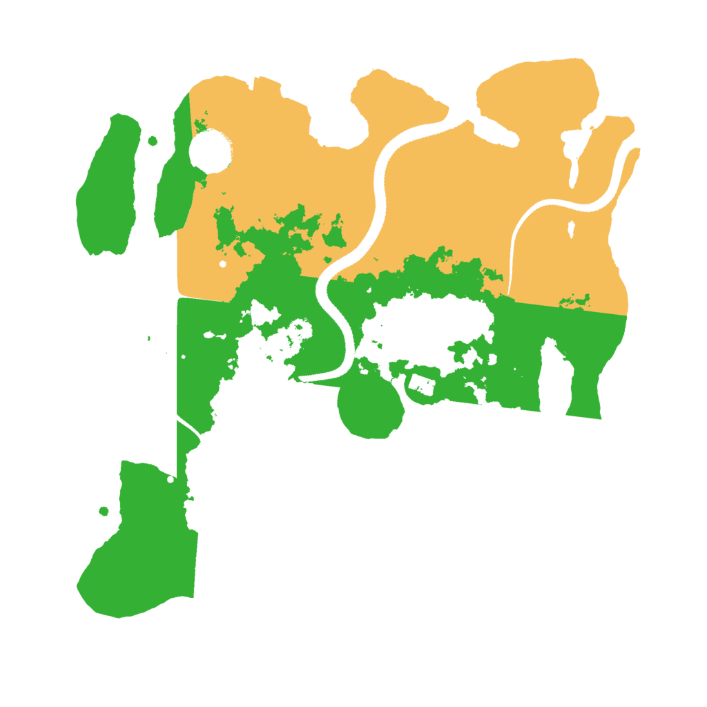 Biome Rust Map: Procedural Map, Size: 3000, Seed: 2111774278