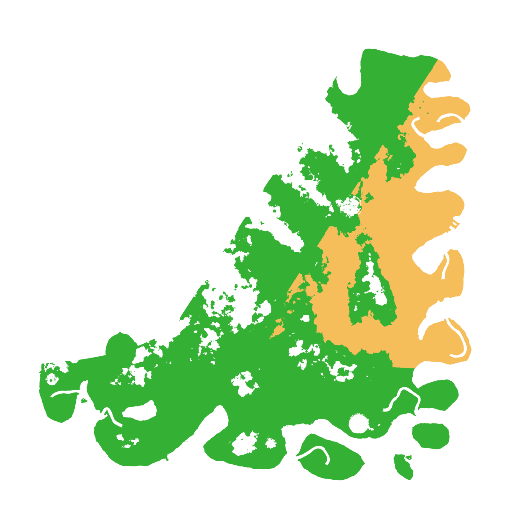 Biome Rust Map: Procedural Map, Size: 4500, Seed: 1352354704