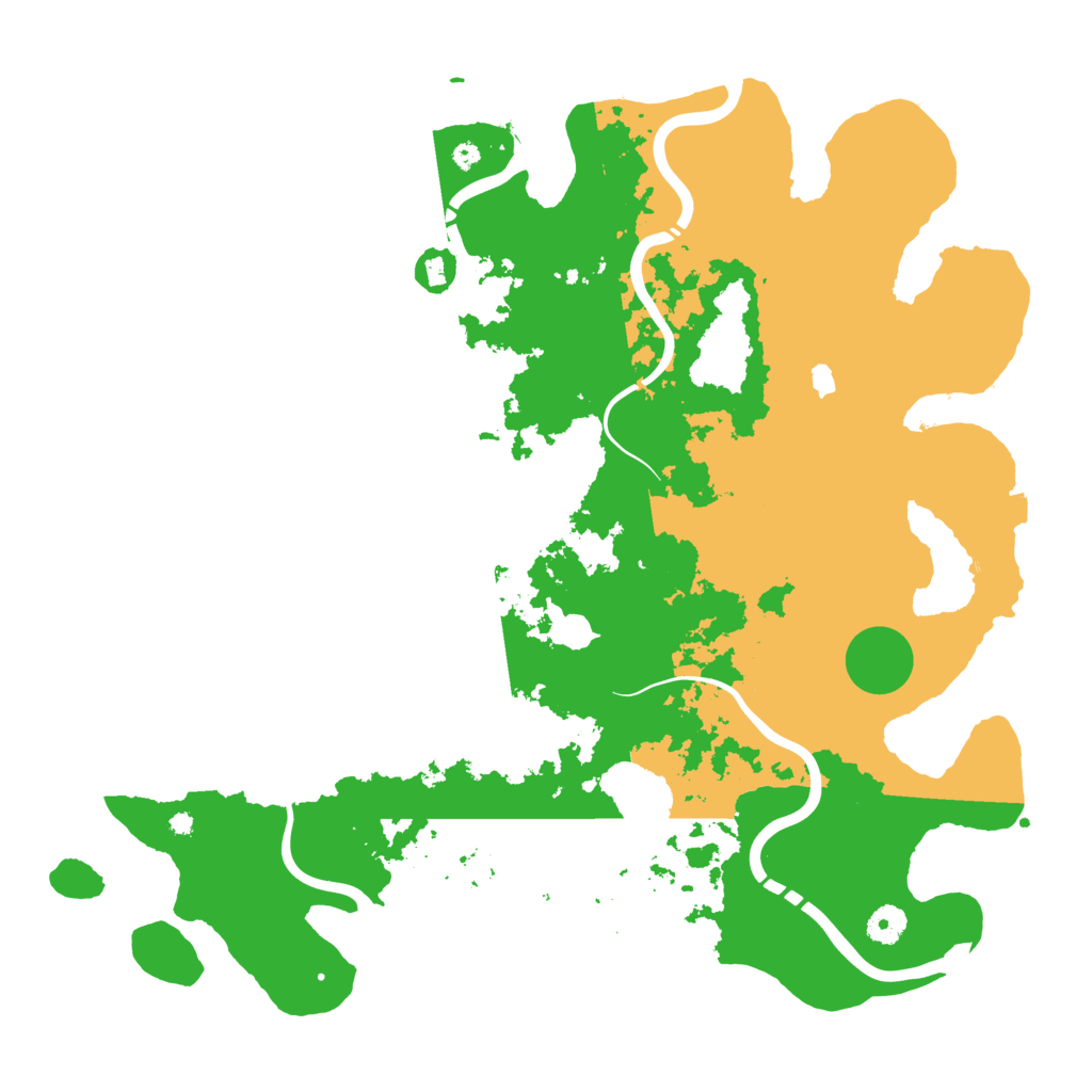 Biome Rust Map: Procedural Map, Size: 4250, Seed: 780715575