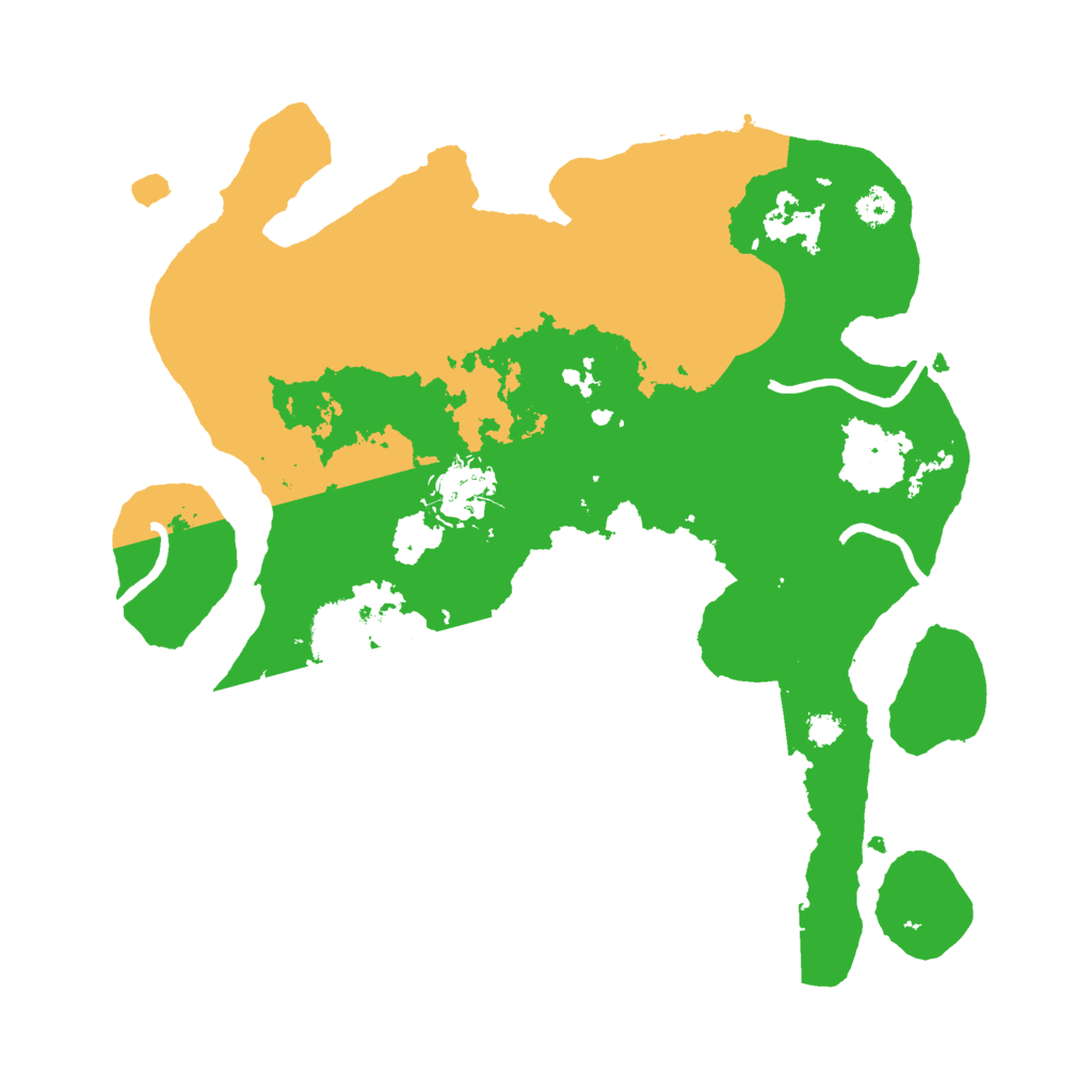 Biome Rust Map: Procedural Map, Size: 3000, Seed: 2674059