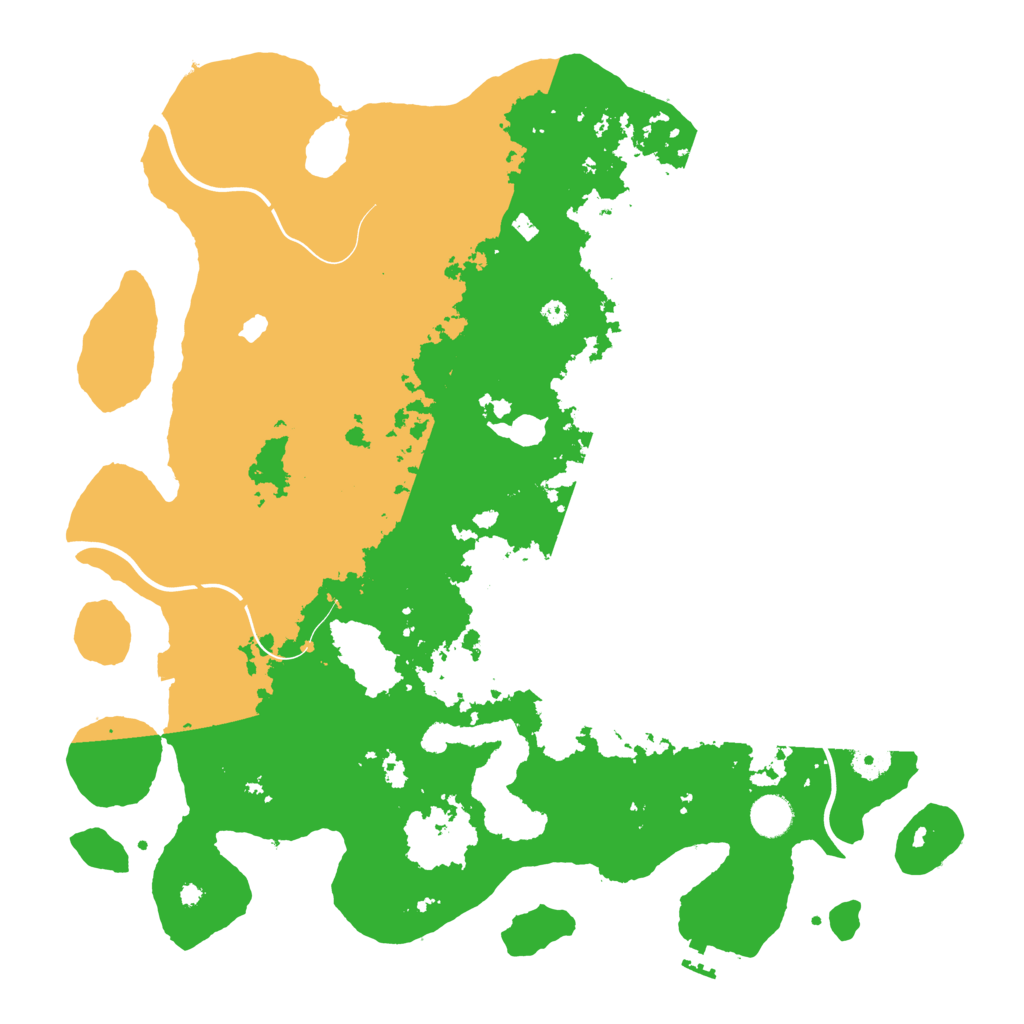 Biome Rust Map: Procedural Map, Size: 4250, Seed: 75323522
