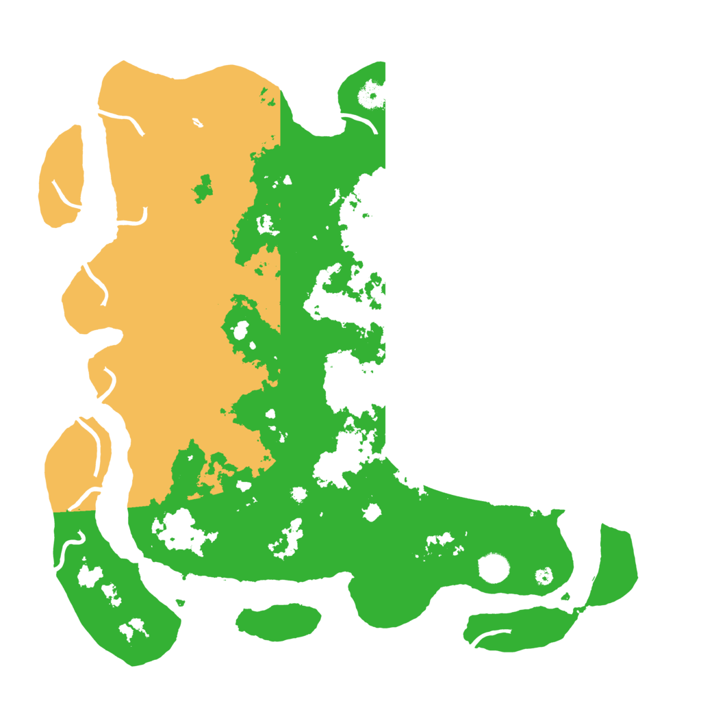 Biome Rust Map: Procedural Map, Size: 4100, Seed: 1518