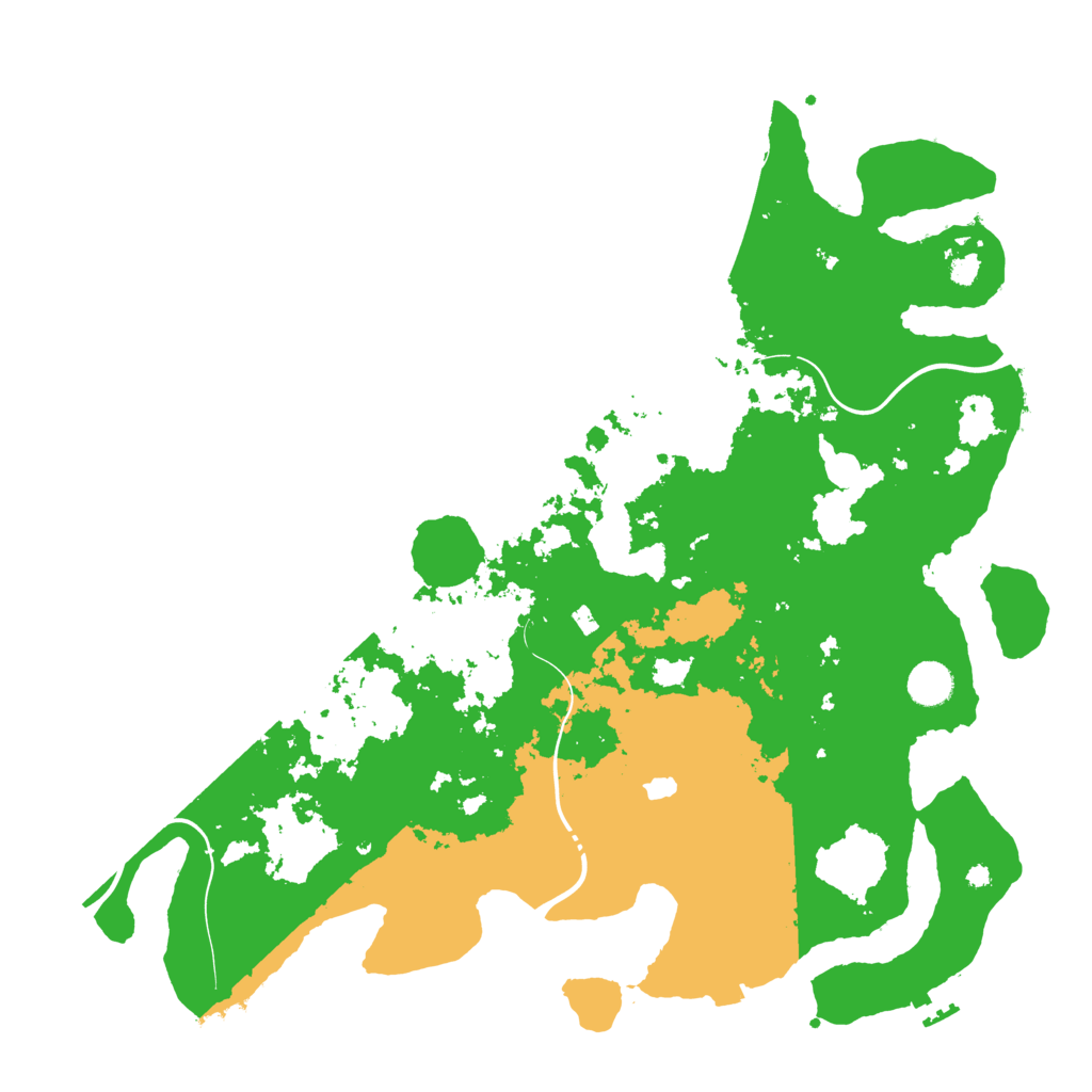 Biome Rust Map: Procedural Map, Size: 4250, Seed: 740061080