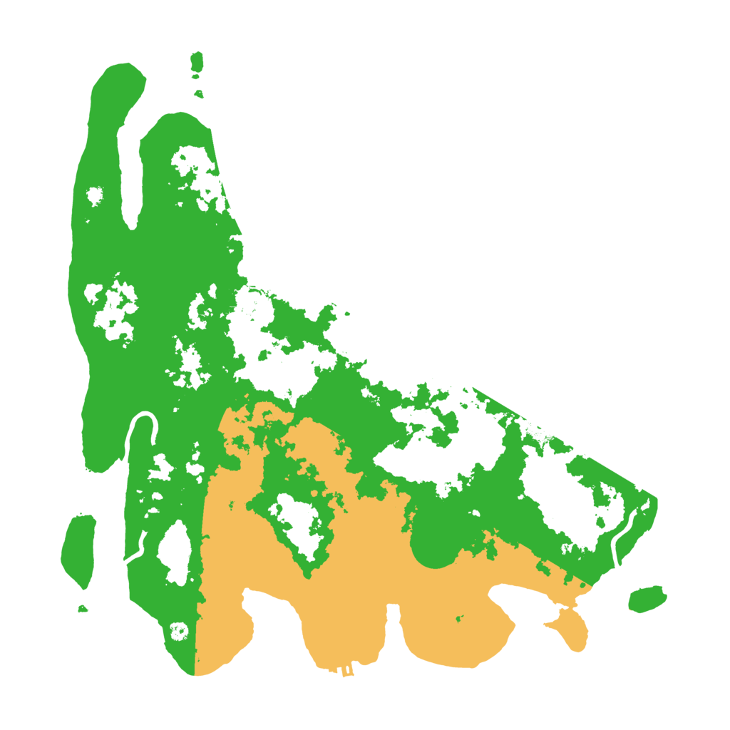 Biome Rust Map: Procedural Map, Size: 4000, Seed: 664447795