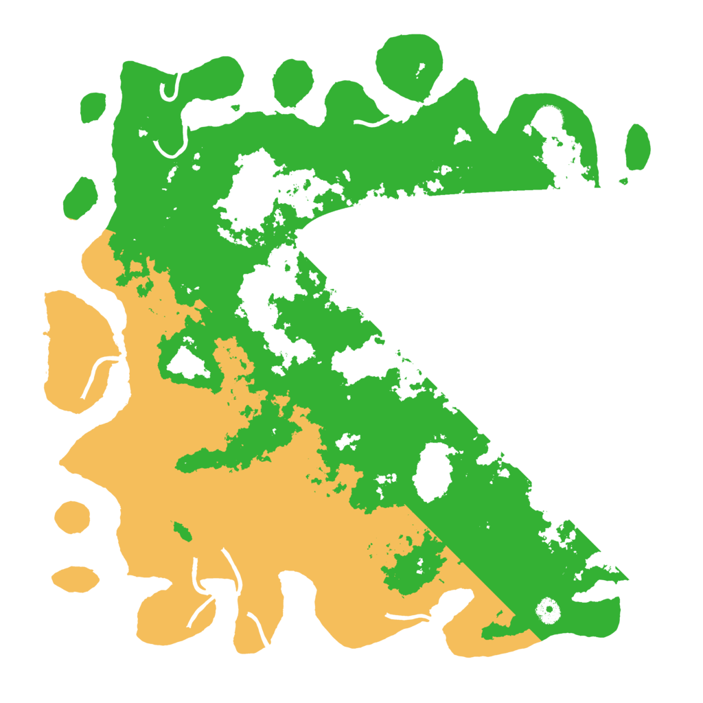 Biome Rust Map: Procedural Map, Size: 4300, Seed: 512146057