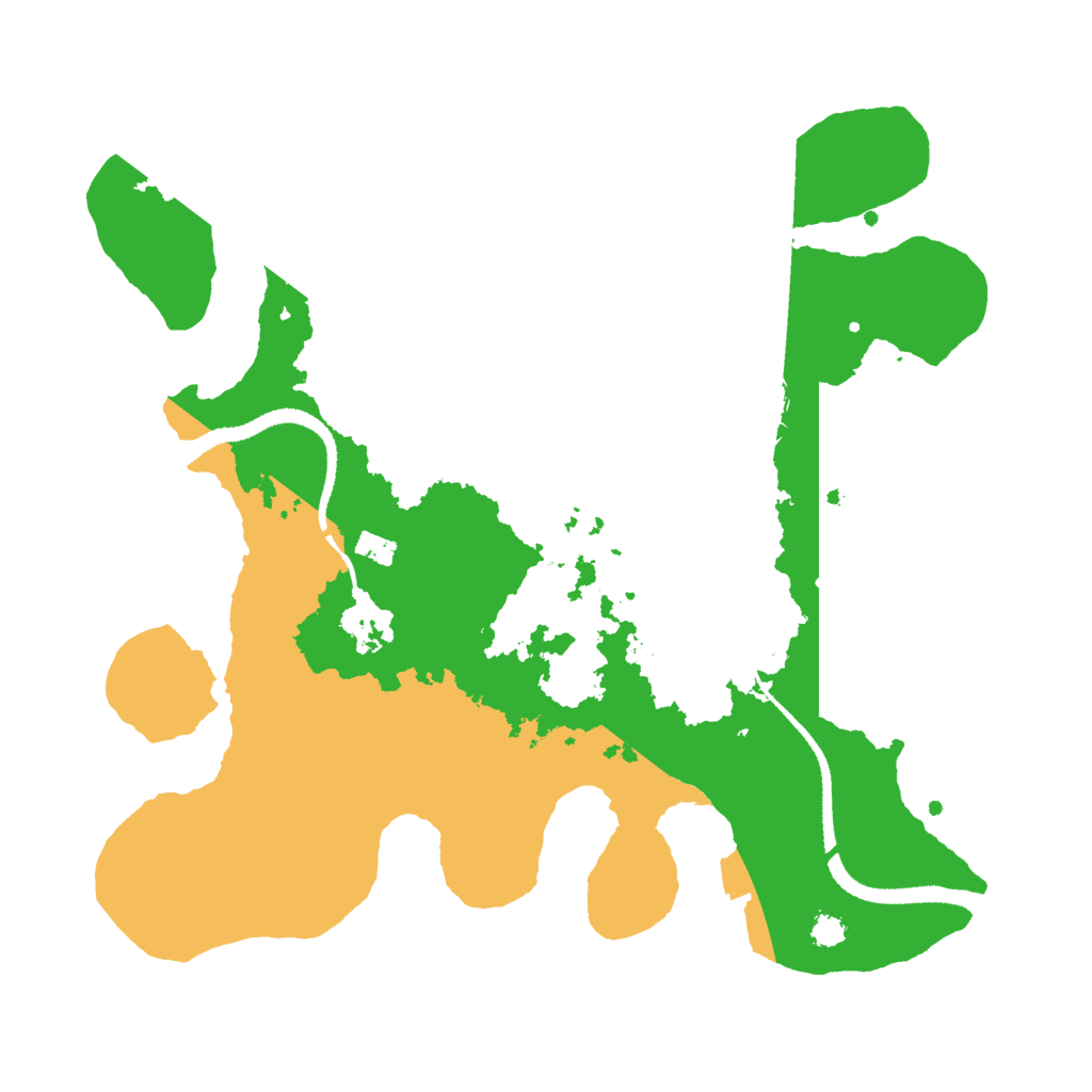 Biome Rust Map: Procedural Map, Size: 3000, Seed: 1623250