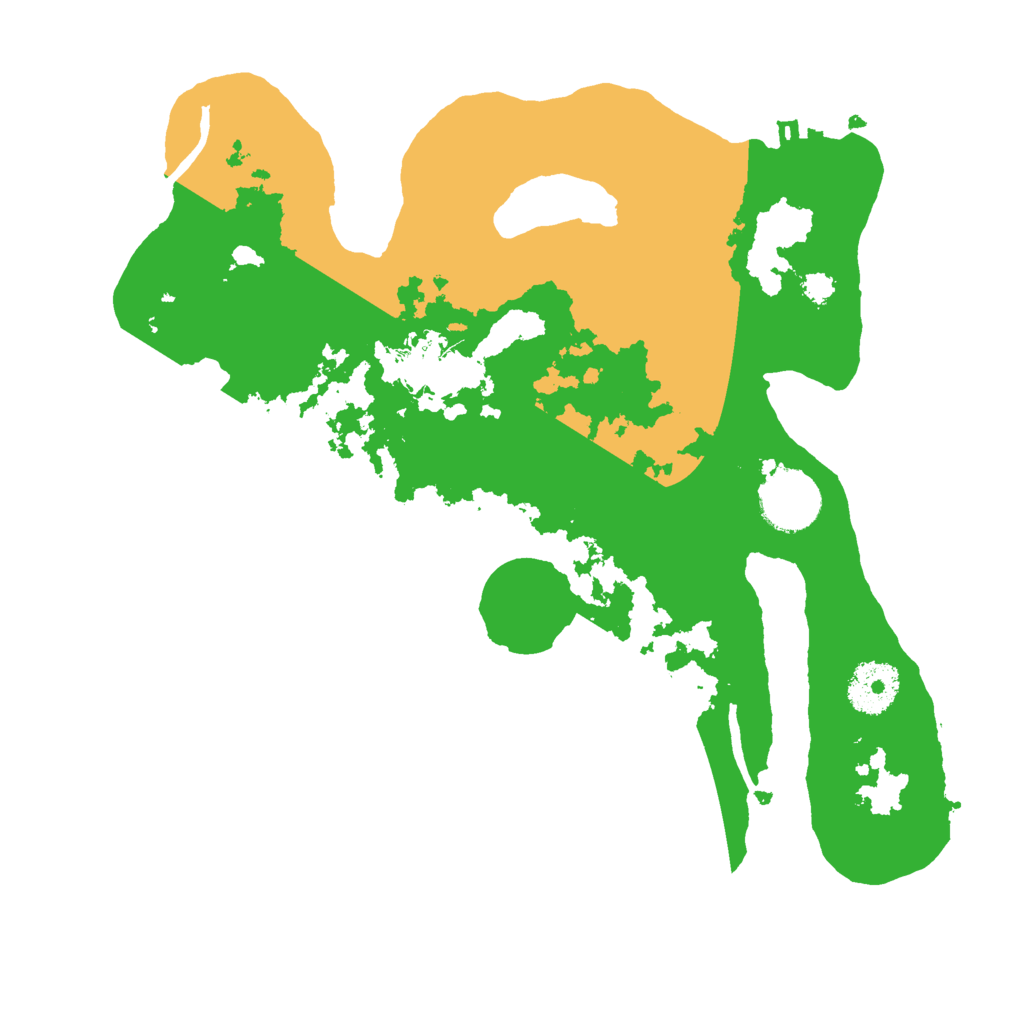 Biome Rust Map: Procedural Map, Size: 3000, Seed: 863953049