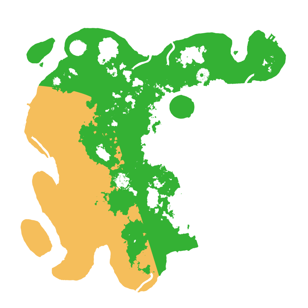 Biome Rust Map: Procedural Map, Size: 3500, Seed: 1585502862