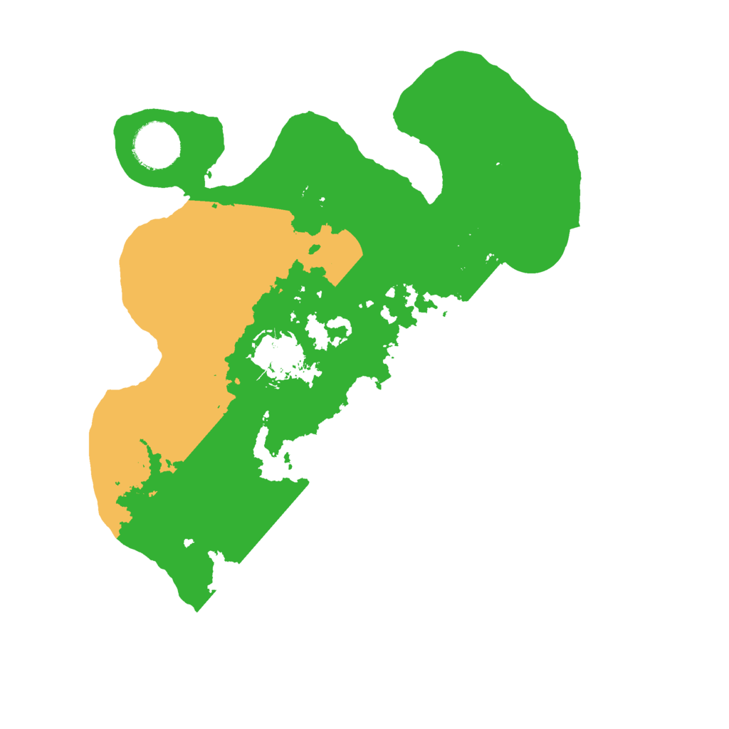 Biome Rust Map: Barren, Size: 2750, Seed: 22257