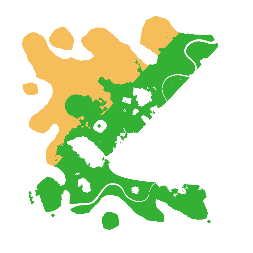 Biome Rust Map: Procedural Map, Size: 3000, Seed: 1725824343