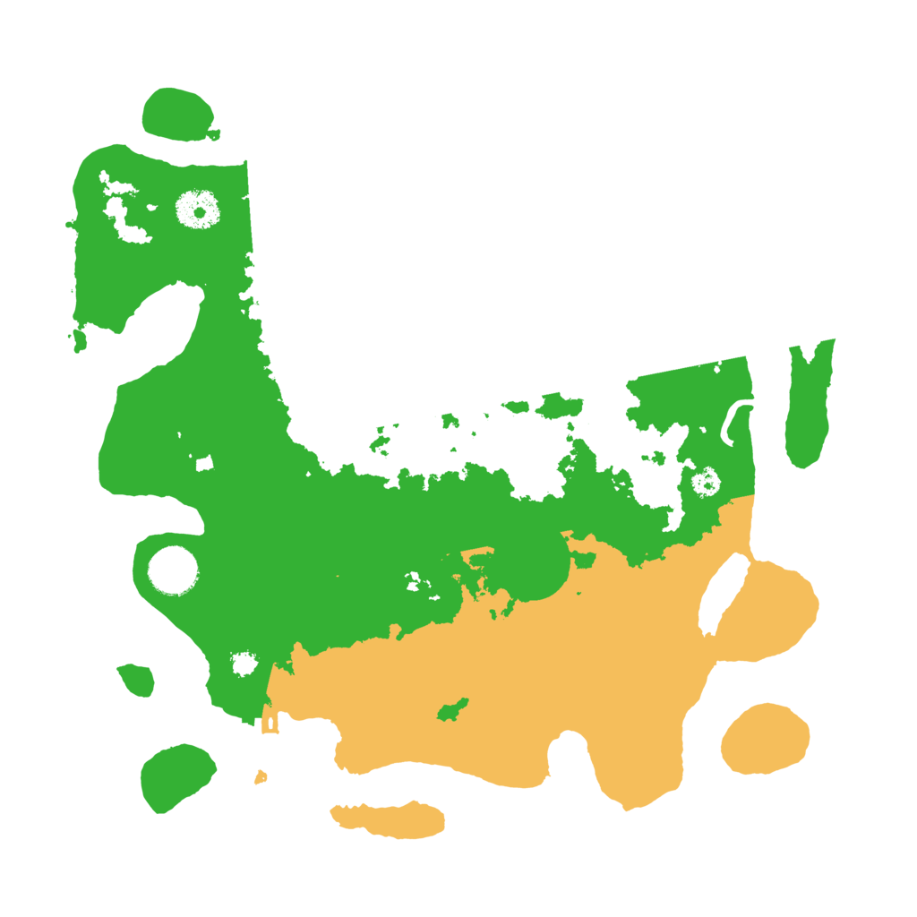 Biome Rust Map: Procedural Map, Size: 3300, Seed: 1561411333