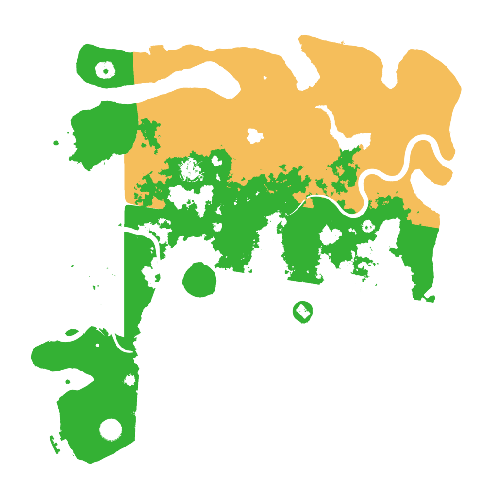 Biome Rust Map: Procedural Map, Size: 4000, Seed: 479257519