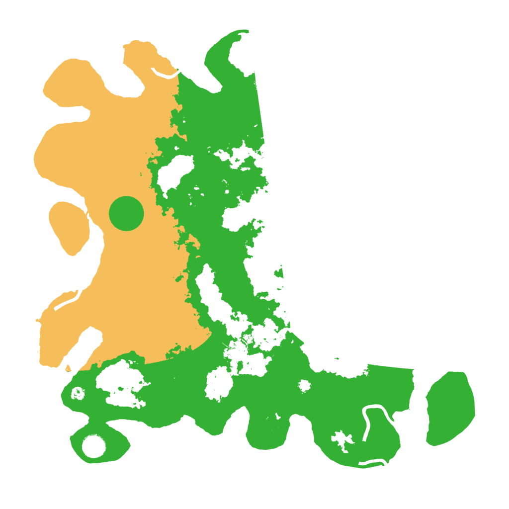 Biome Rust Map: Procedural Map, Size: 3850, Seed: 533789751